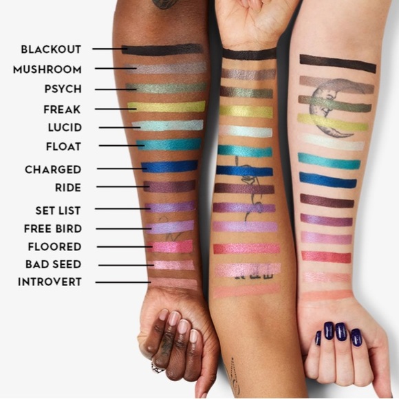 Urban Decay 24/7 Shadow 25 shades in matte, satin, shimmer & metallic finishes - Picture 3 of 8